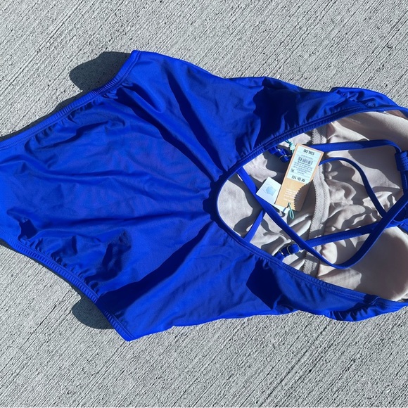 Kona Sol Blue Women's Swimsuit NWT - Picture 5 of 6
